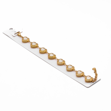 PULSERA Y00819 BLANCO Acero Inoxidable 2C34