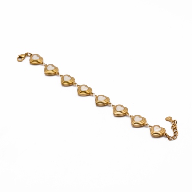PULSERA Y00819 BLANCO Acero Inoxidable 2C34