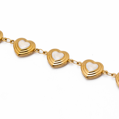 PULSERA Y00819 BLANCO Acero Inoxidable 2C34