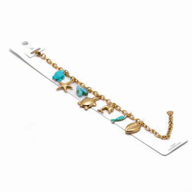 PULSERA Y00699 AZUL Acero Inoxidable 2B28