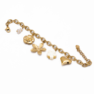 PULSERA Y00813 BLANCO Acero Inoxidable 2B28