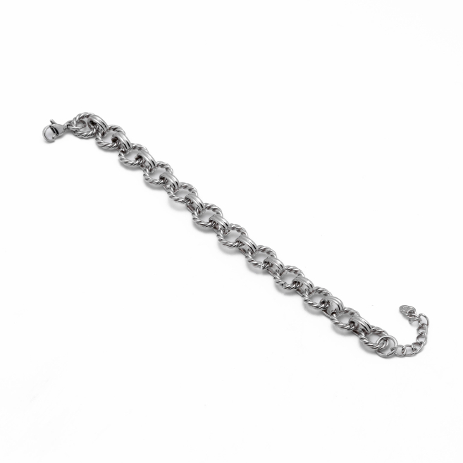 PULSERA Y00799 PLATEADO Acero Inoxidable 2B49