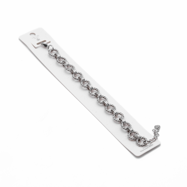 PULSERA Y00799 PLATEADO Acero Inoxidable 2B49