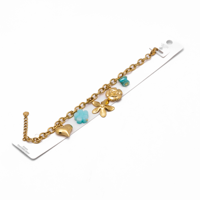 PULSERA Y00813 AZUL Acero Inoxidable 2B28