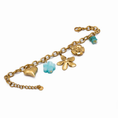 PULSERA Y00813 AZUL Acero Inoxidable 2B28