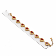PULSERA Y00819 ROJO Acero Inoxidable 2C34