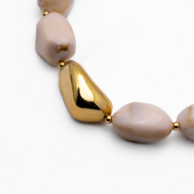COLLAR Y00028 BLANCO Acero Inoxidable E54