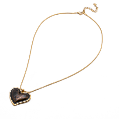 COLLAR Y00646 NEGRO Acero Inoxidable 2D45