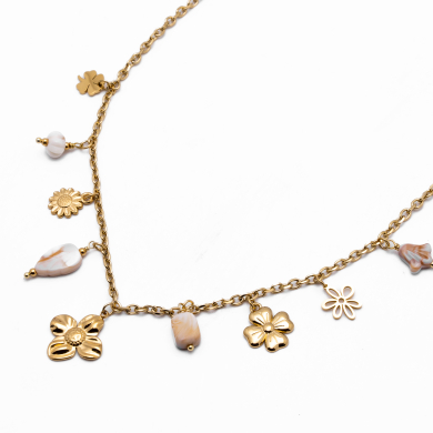 COLLAR Y00816 DORADO Acero Inoxidable E38