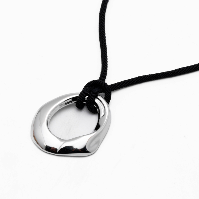 COLLAR Y00355 PLATEADO Acero Inoxidable