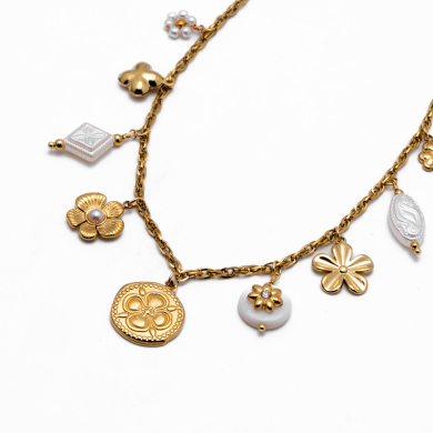 COLLAR Y00792 DORADO Acero Inoxidable E35