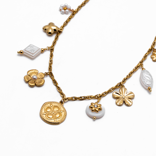 COLLAR Y00792 DORADO Acero Inoxidable E35