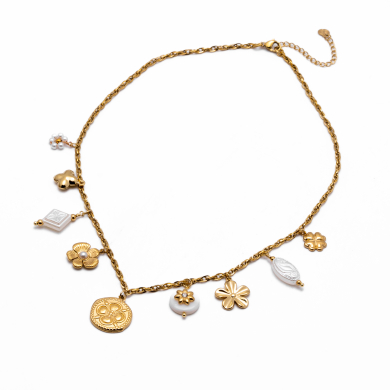 COLLAR Y00792 DORADO Acero Inoxidable E35