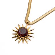COLLAR Y00823 ROJO Acero Inoxidable 2C45