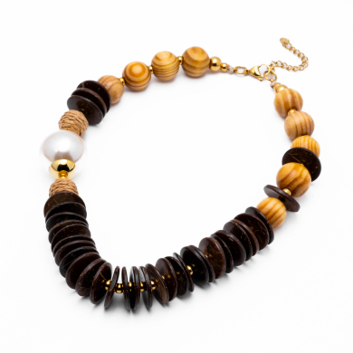 COLLAR Y00730 MARRON Acero Inoxidable E510