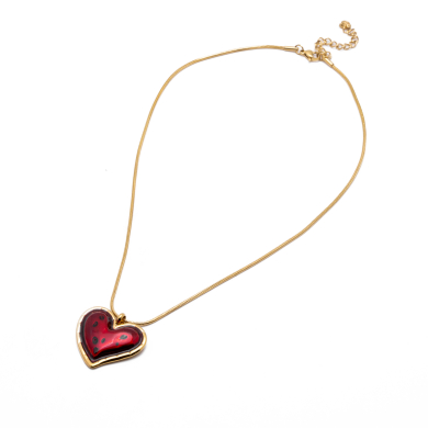 COLLAR Y00646 ROJO Acero Inoxidable 2D45
