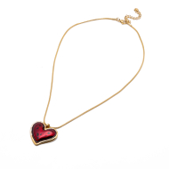 COLLAR Y00646 ROJO Acero Inoxidable 2D45