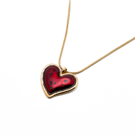 COLLAR Y00646 ROJO Acero Inoxidable 2D45