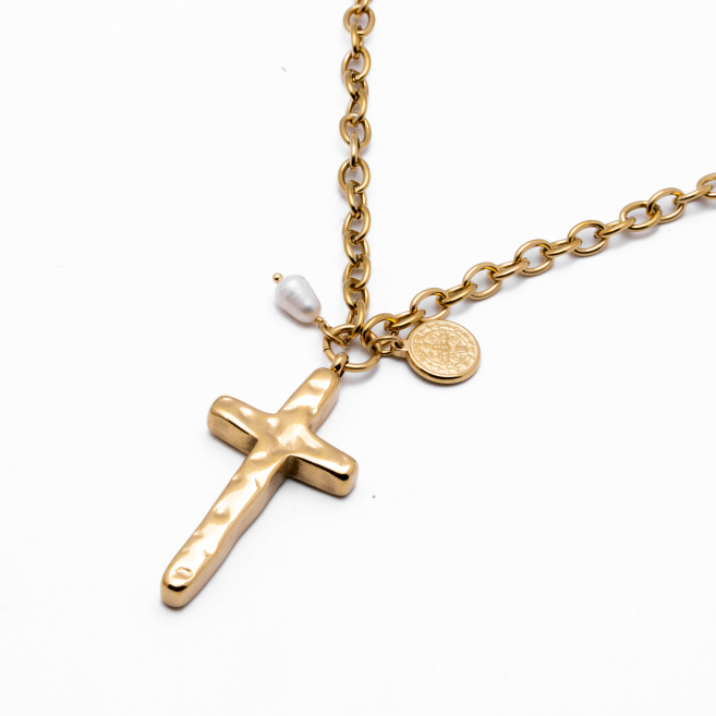 COLLAR Y00814 DORADO Acero Inoxidable 2D25