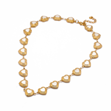 COLLAR Y00818 BLANCO Acero Inoxidable E310