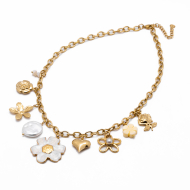COLLAR Y00812 BLANCO Acero Inoxidable E37
