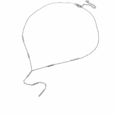 COLLAR Y00767 PLATEADO Acero Inoxidable 2D33