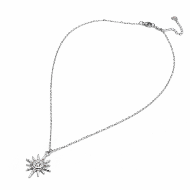 COLLAR Y00791 PLATEADO Acero Inoxidable E31