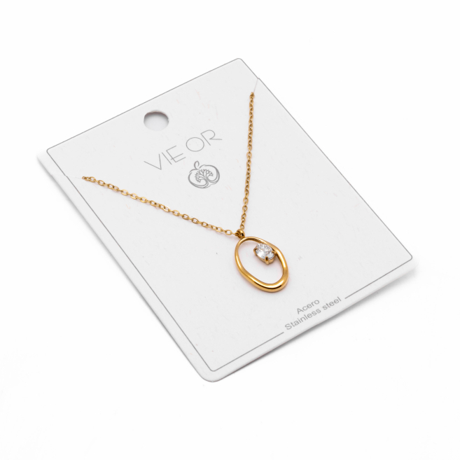 COLLAR Y00797 DORADO Acero Inoxidable E31