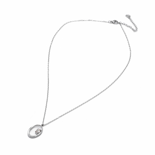 COLLAR Y00797 PLATEADO Acero Inoxidable E31