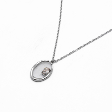 COLLAR Y00797 PLATEADO Acero Inoxidable E31