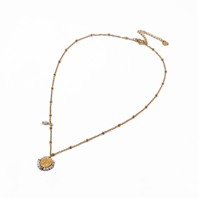 COLLAR Y00159 Beig Acero  Inoxidable -2D32 2D32