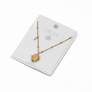 COLLAR Y00159 Beig Acero  Inoxidable -2D32 2D32