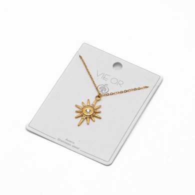 COLLAR Y00791 DORADO Acero Inoxidable E31