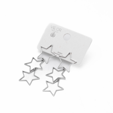 ARETES Y00707 PLATEADO Acero Inoxidable G310