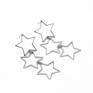 ARETES Y00707 PLATEADO Acero Inoxidable G310