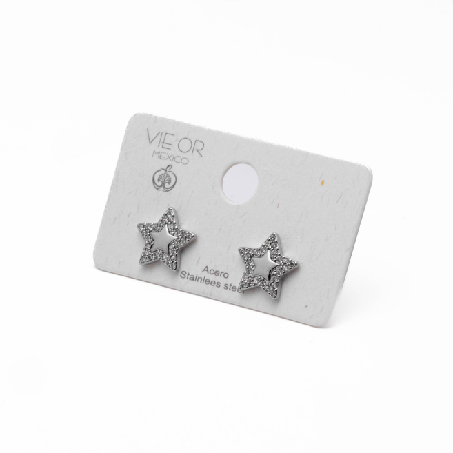 ARETES Y00673 PLATEADO Acero Inoxidable G32