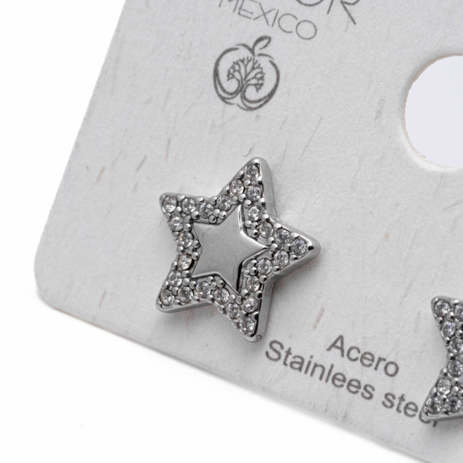ARETES Y00673 PLATEADO Acero Inoxidable G32