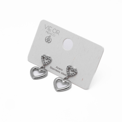 ARETES Y00838 PLATEADO Acero Inoxidable