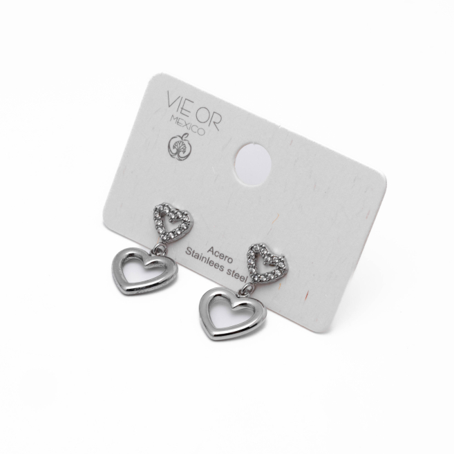 ARETES Y00838 PLATEADO Acero Inoxidable