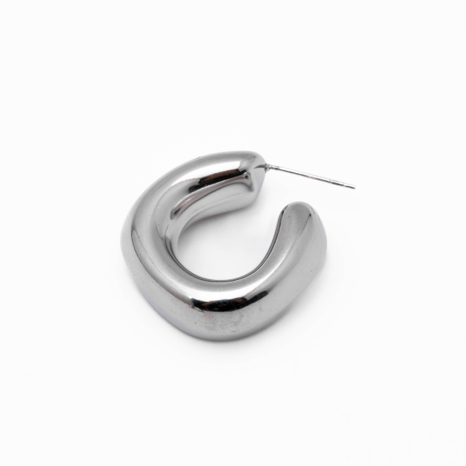 ARETES Y00657 PLATEADO Acero Inoxidable F39