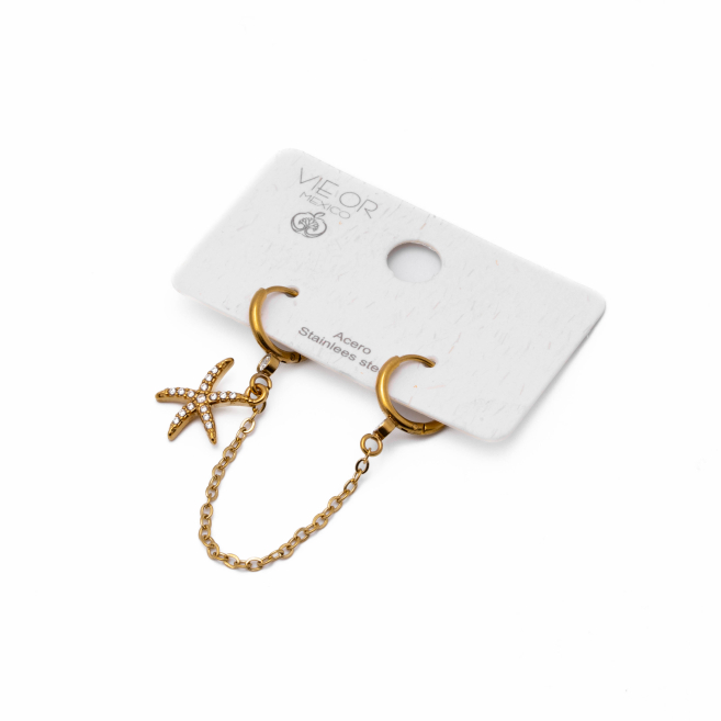 ARETES Y00587 DORADO Acero Inoxidable F38