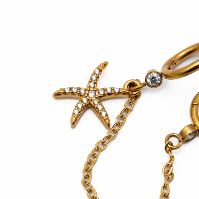 ARETES Y00587 DORADO Acero Inoxidable F38