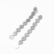 ARETES Y00830 PLATEADO Acero Inoxidable