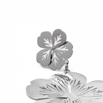 ARETES Y00258 PLATEADO Acero Inoxidable G43