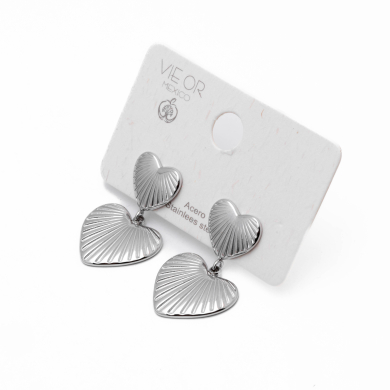 ARETES Y00676 PLATEADO Acero Inoxidable G37