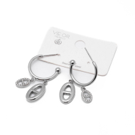ARETES Y00780 PLATEADO Acero Inoxidable G32