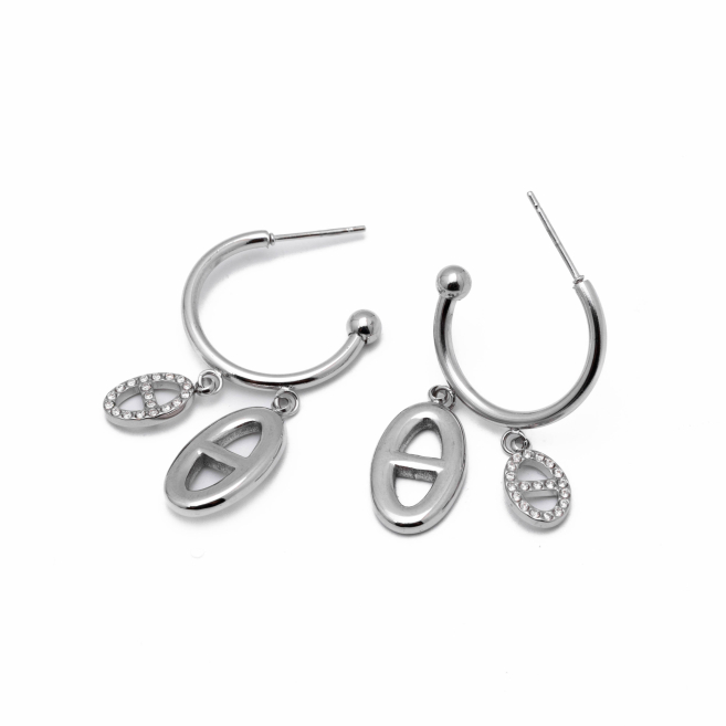 ARETES Y00780 PLATEADO Acero Inoxidable G32
