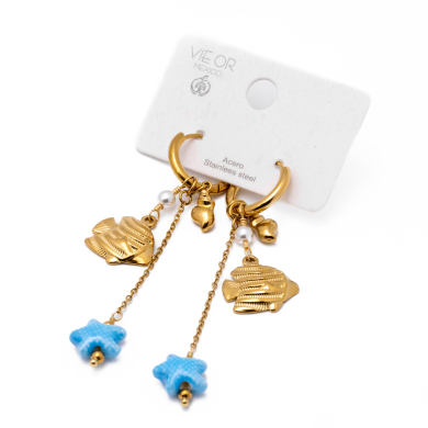 ARETES Y00686 AZUL Acero Inoxidable G24