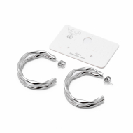 ARETES Y00669 PLATEADO Acero Inoxidable F37