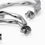 ARETES Y00669 PLATEADO Acero Inoxidable F37